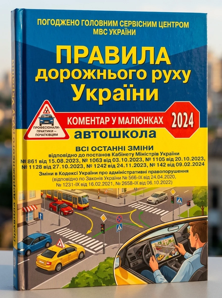 Правила дорожнього руху України 2024. Коментар в малюнках — Дім, сім'я, релігія