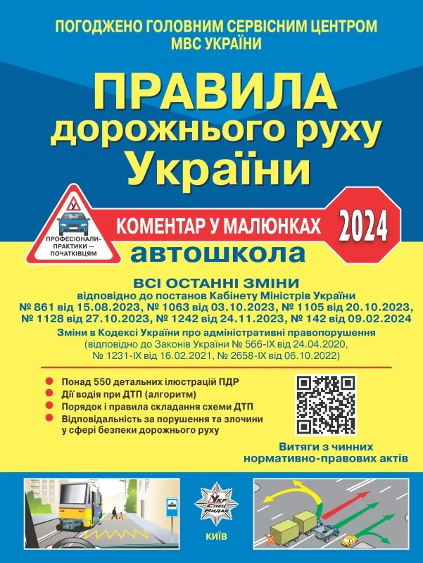 Правила дорожнього руху України 2024. Коментар в малюнках — фото 2