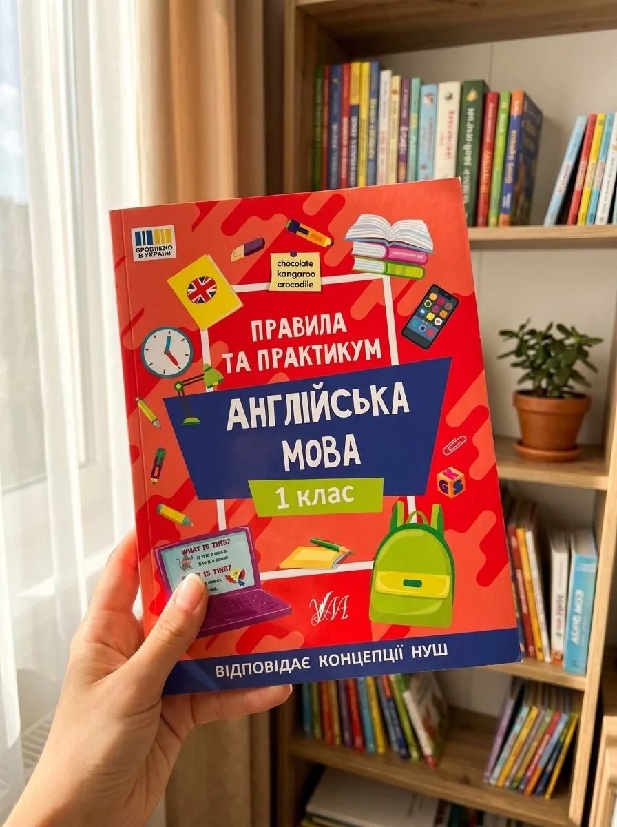 Правила та практикум. Англійська мова. 1 клас — Вивчення мов