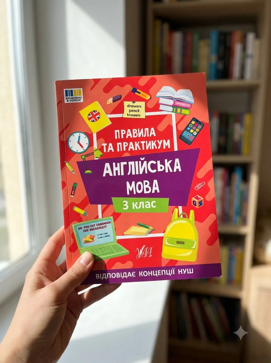 Правила та практикум. Англійська мова. 3 клас — Вивчення мов