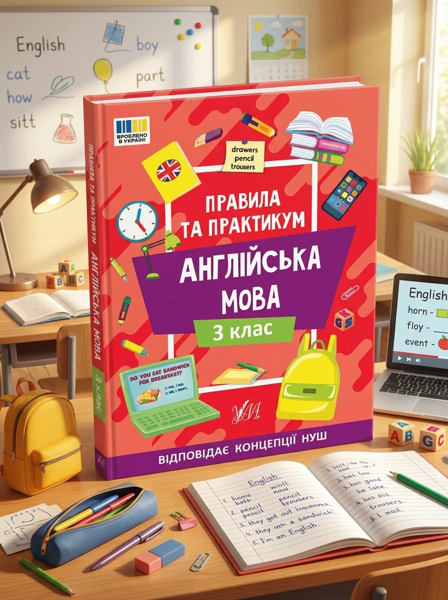 Правила та практикум. Англійська мова. 3 клас — фото 2