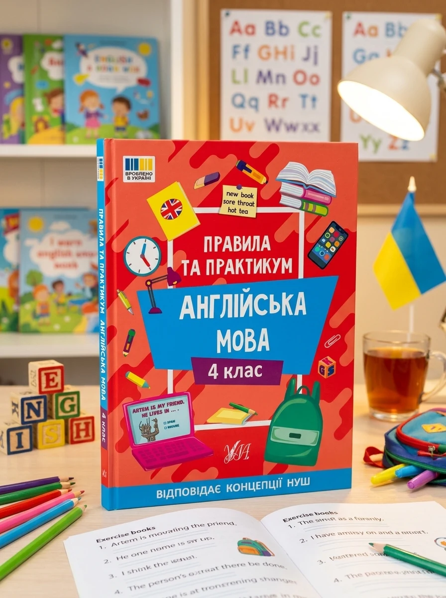 Правила та практикум. Англійська мова. 4 клас