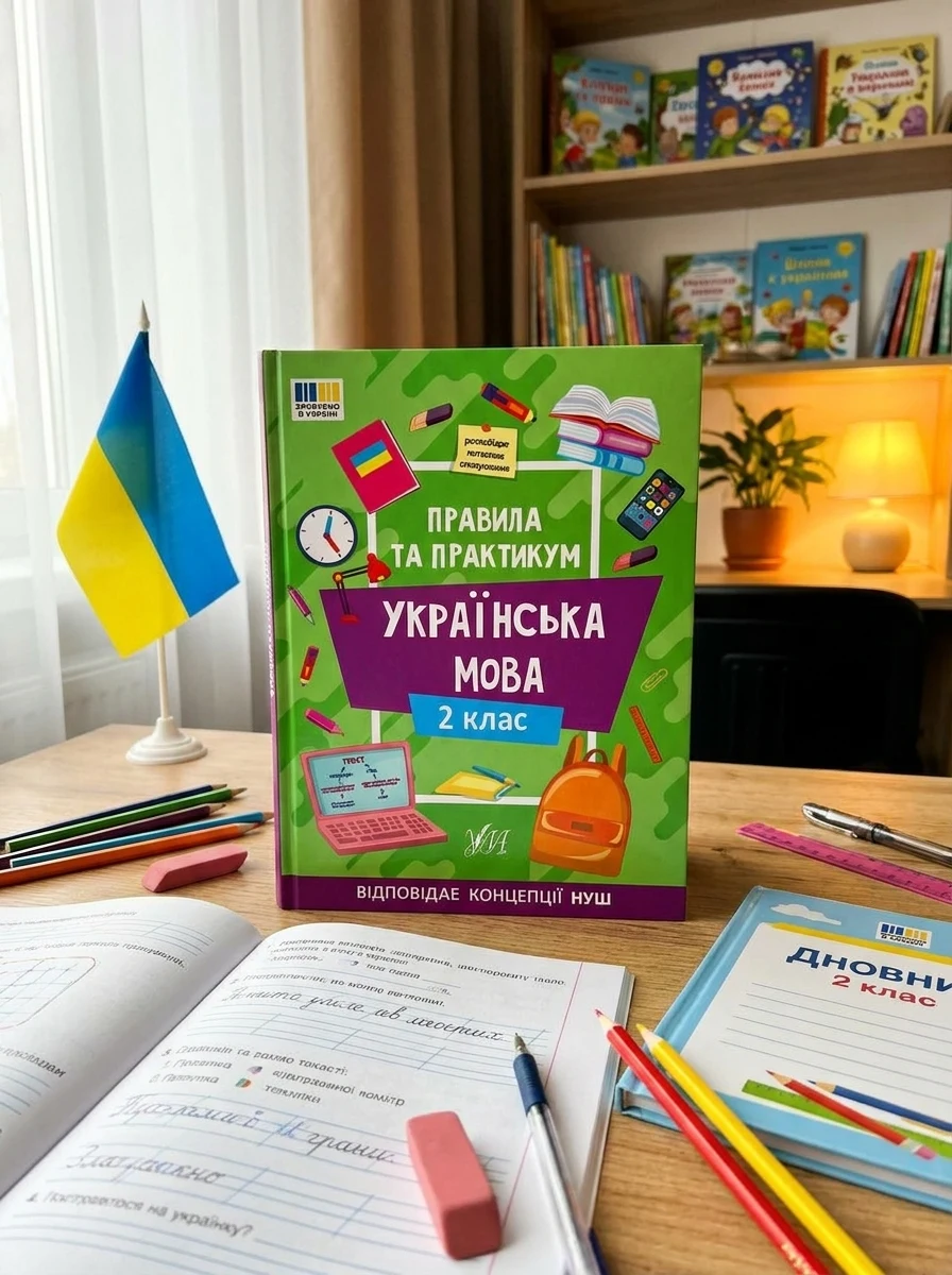 Правила та практикум. Українська мова. 2 клас — Вивчення мов
