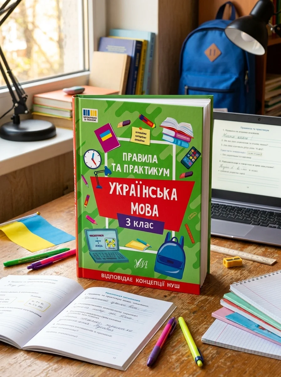 Правила та практикум. Українська мова. 3 клас — фото 2