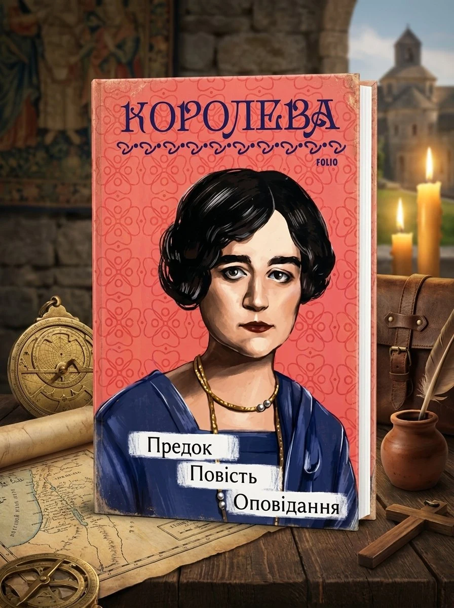 Предок. Повість. Оповідання — Наталена Королева, обкладинка