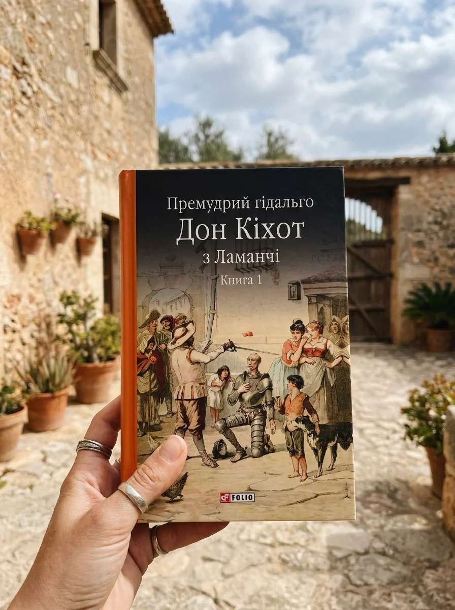 Премудрий гідальго Дон Кіхот з Ламанчі. Книга 1 — Класична зарубіжна проза