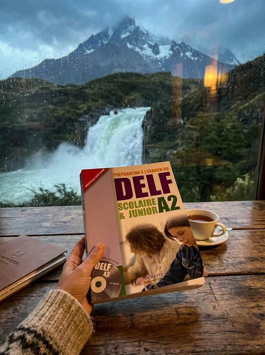 Preparation a l'examen du DELF A2 scolaire et junior/ Livre + CD audio — Марі-Крістін Джамет, обкладинка