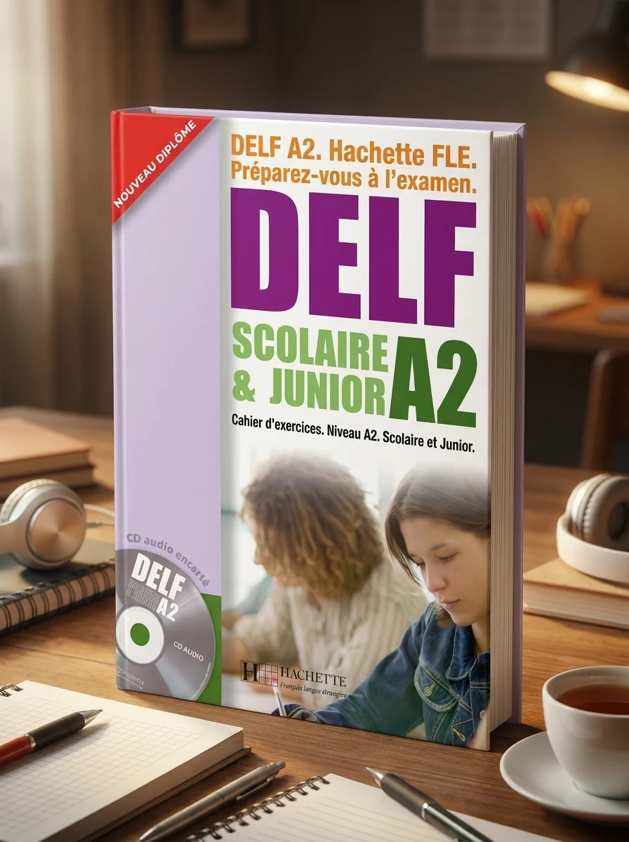 Preparation a l'examen du DELF A2 scolaire et junior/ Livre + CD audio — Вивчення мов