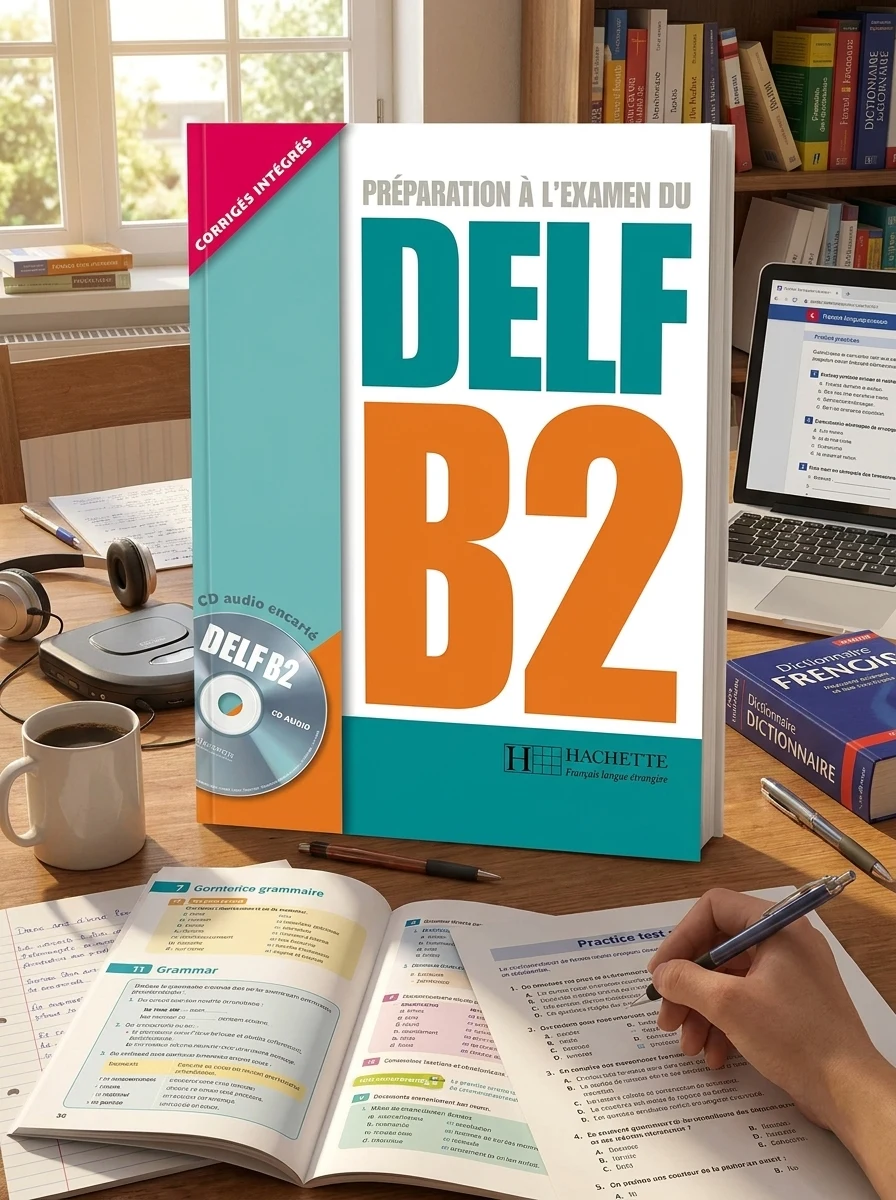 Preparation a l'examen du DELF B2/ Livre + CD audio — Вивчення мов
