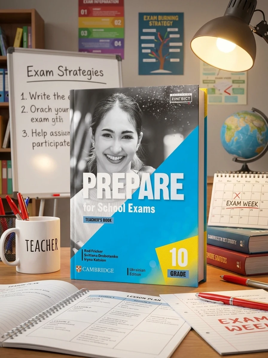 Prepare for School Exams. Grade 10. Teacher's Book — Світлана Дроботенко, обкладинка