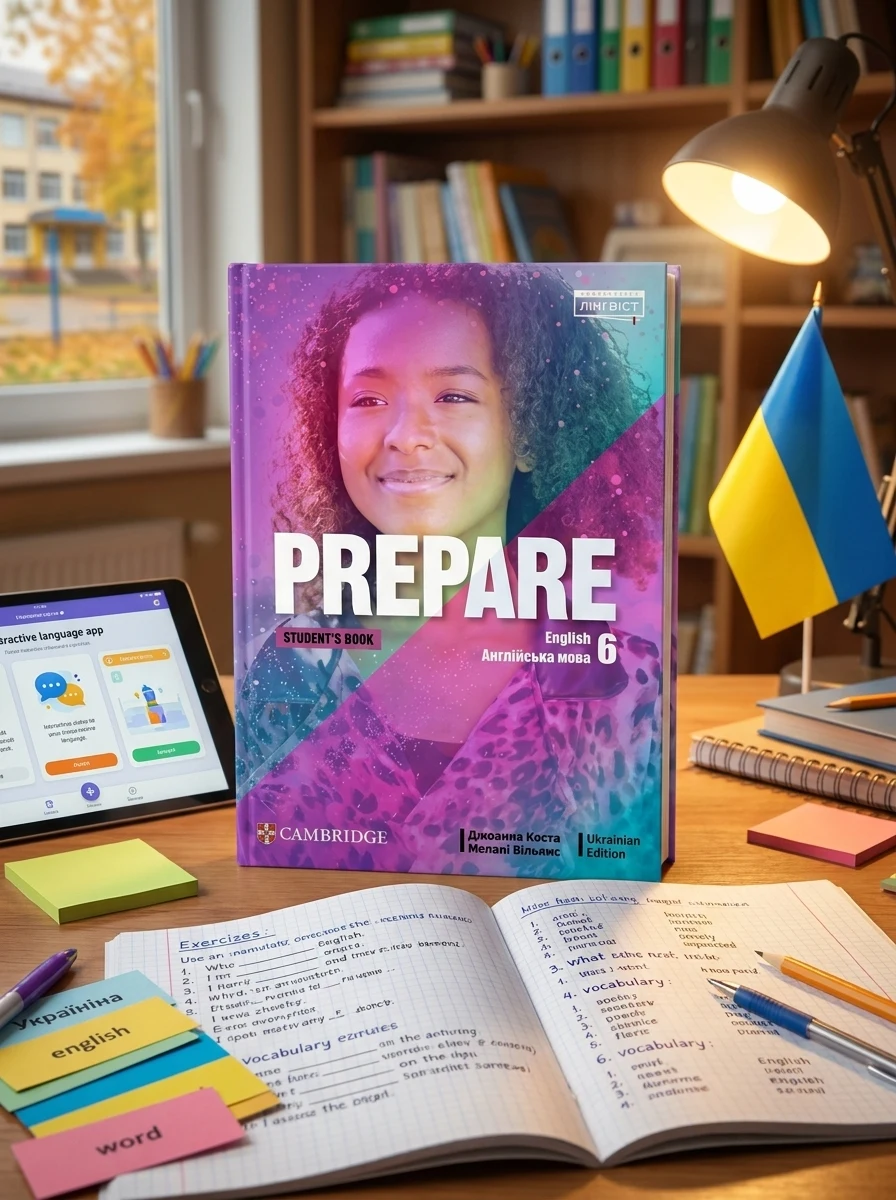 Prepare for Ukraine НУШ 6 Student's Book — Вивчення мов