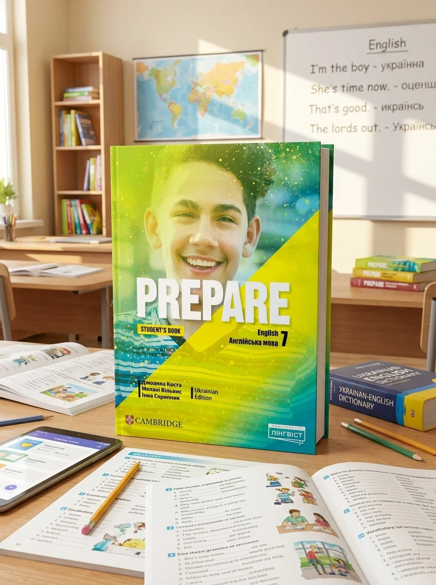 Prepare for Ukraine НУШ 7 Student's Book — Вивчення мов