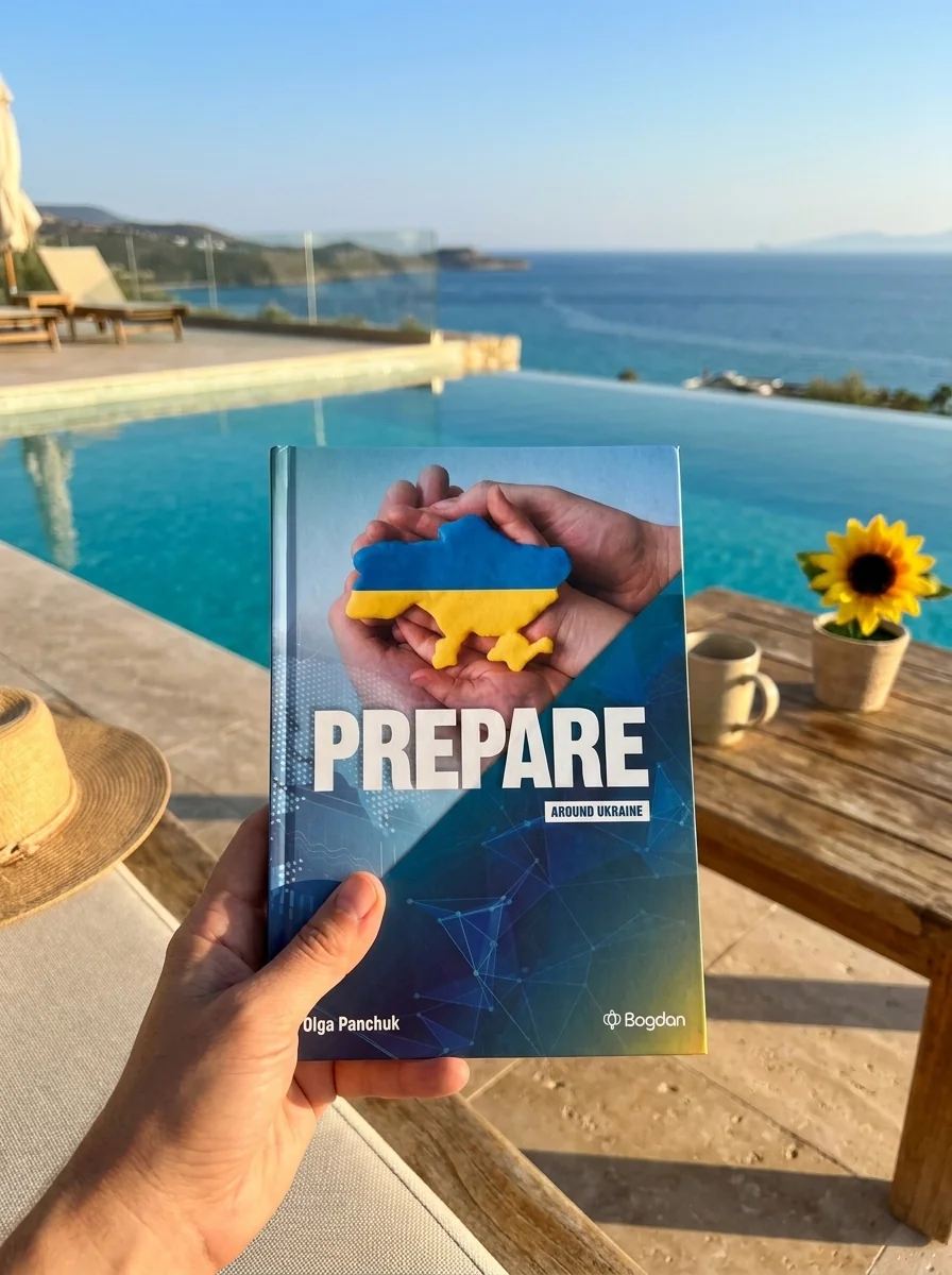 Prepare for Ukraine НУШ Around Ukraine — Ольга Панчук, обкладинка