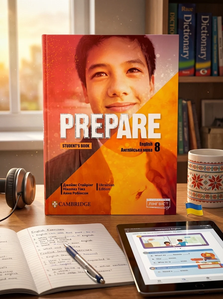 Prepare for Ukraine. Student's Book. НУШ 8 — Вивчення мов