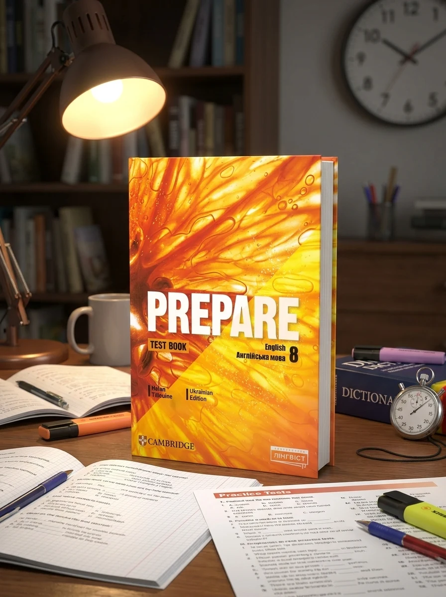 Prepare. Ukrainian Edition. Test Book 8 — Вивчення мов