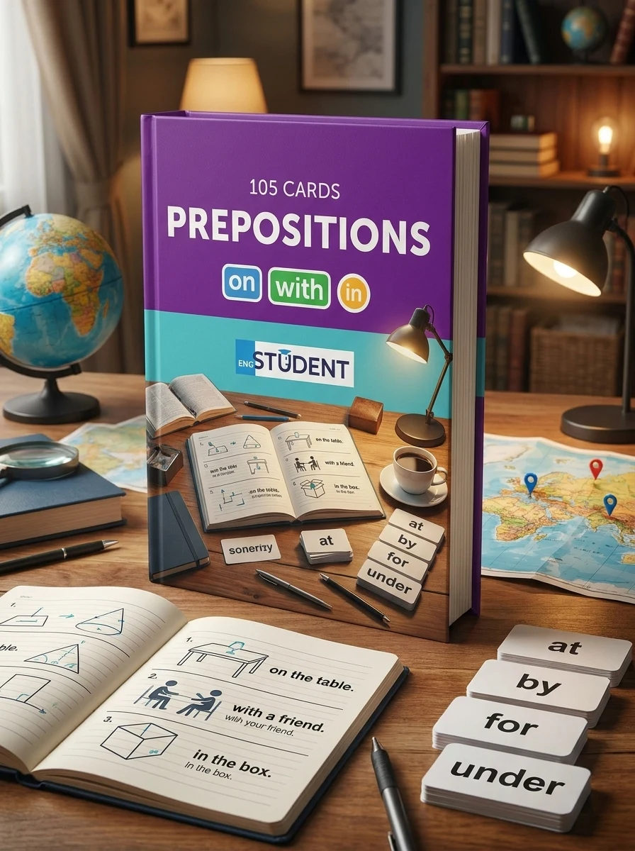 Prepositions (105) англійська — Вивчення мов