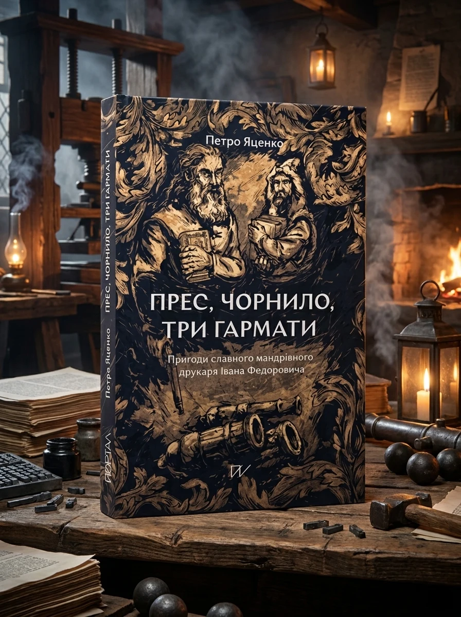 Прес, чорнило, три гармати. пригоди славного мандрівного друкаря Івана Федоровича — Фантастика та фентезі