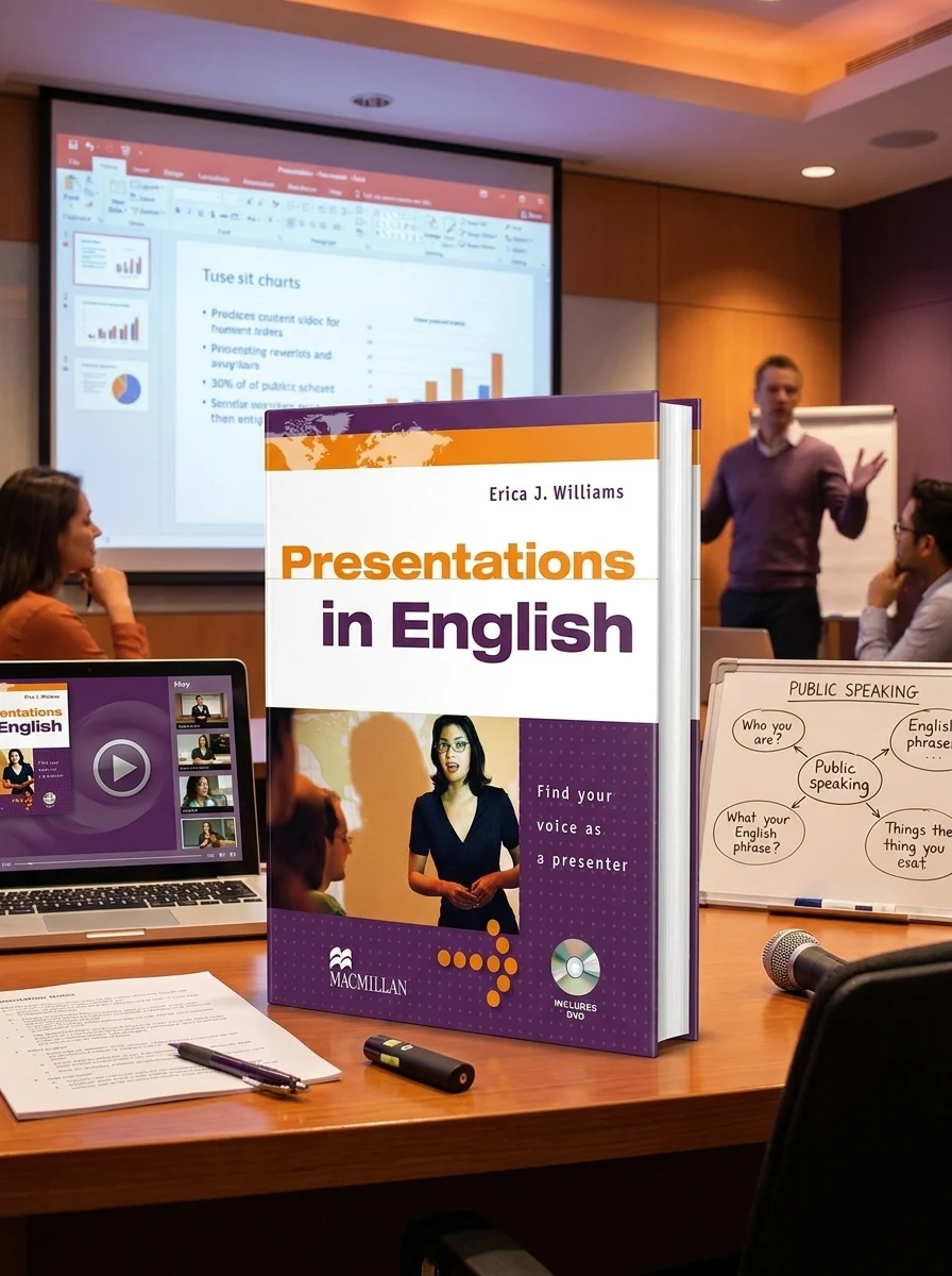 Presentations In English. Student's Book DVD Pack — Еріка Вільямс, обкладинка