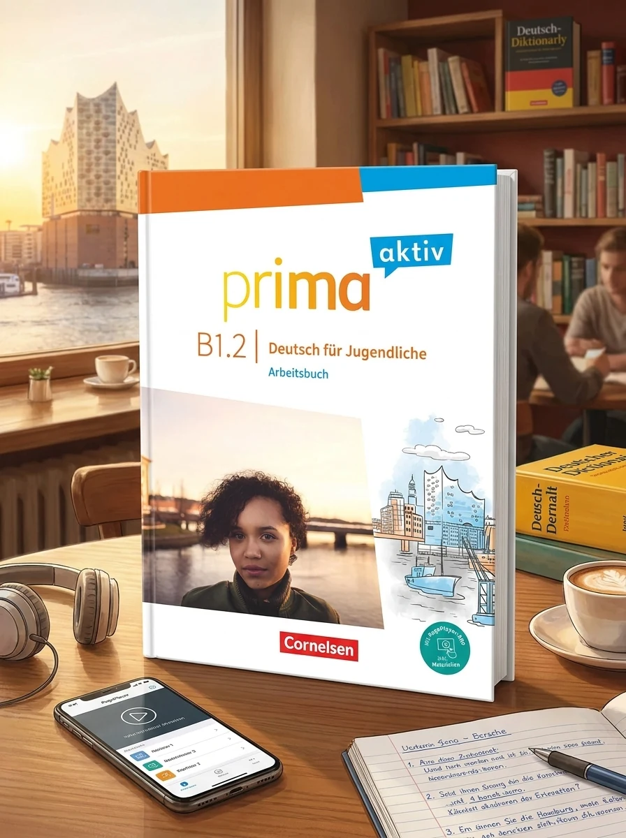 Prima aktiv B1/2 Arbeitsbuch inkl. PagePlayer App — Вивчення мов