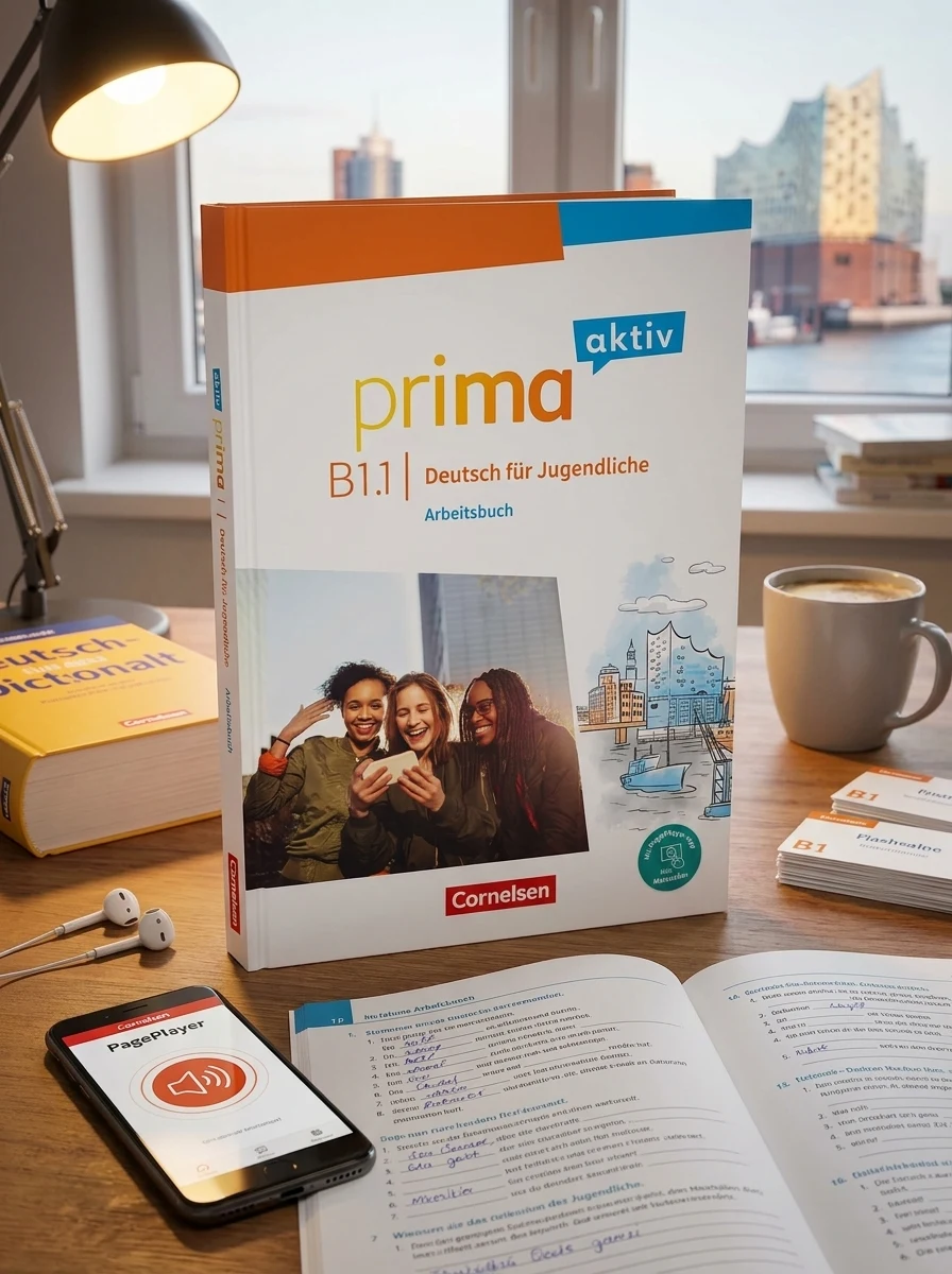 Prima aktiv B1. Band 1 - Arbeitsbuch inkl. PagePlayer-App — Вивчення мов