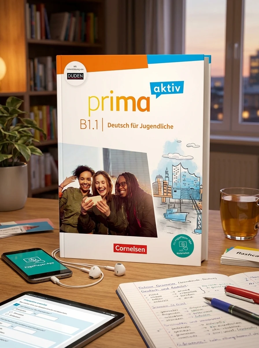 Prima aktiv B1. Band 1 - Kursbuch inkl. PagePlayer-App und interaktiven Übungen — Вивчення мов