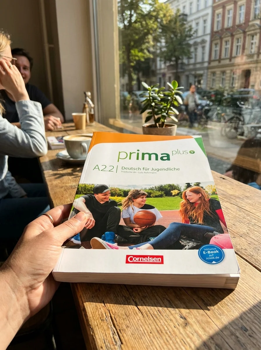 Prima plus A2/2 Schülerbuch, обкладинка
