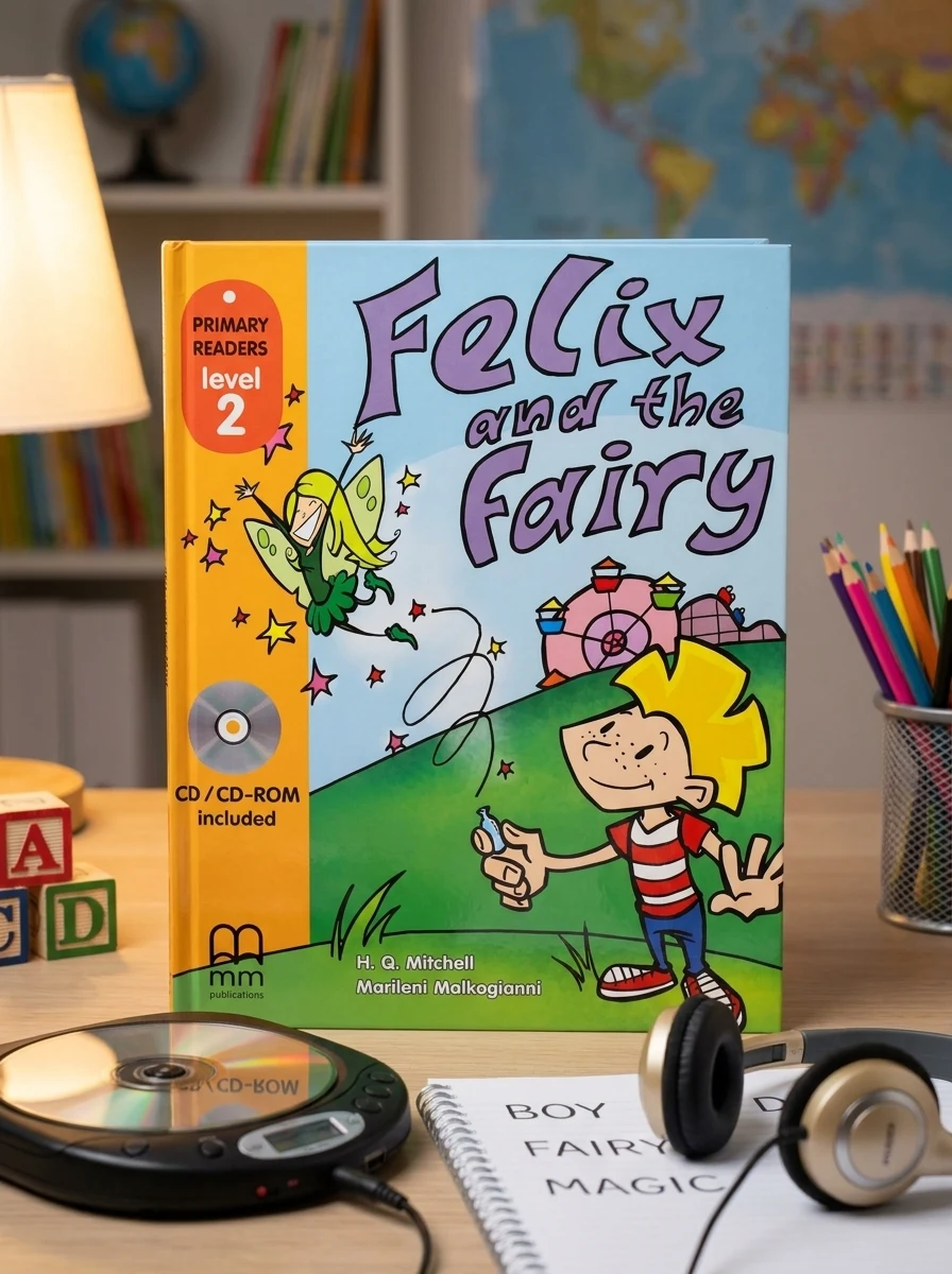 Primary Readers 2: Felix and the Fairy with CD-ROM — Вивчення мов