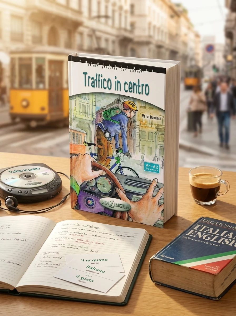 Primiracconti (A1-A2). Traffico in centro + CD Audio — Вивчення мов