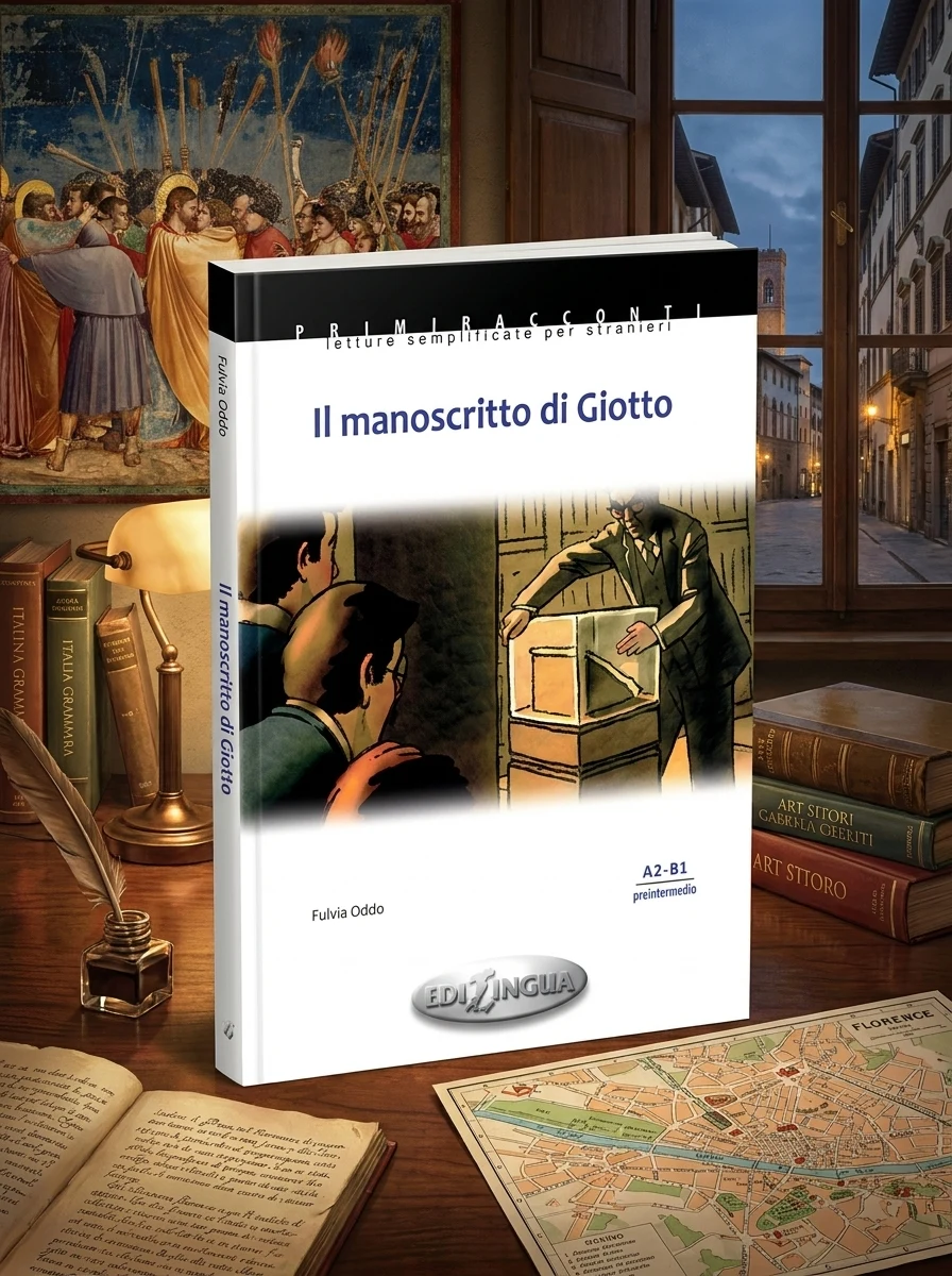 Primiracconti (A2-B1). Il manoscritto di Giotto — Вивчення мов