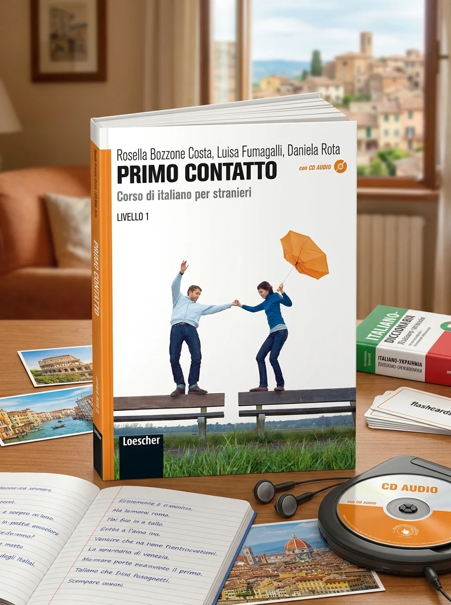 Primo contatto. Corso di italiano per stranieri con CD Audio — Вивчення мов