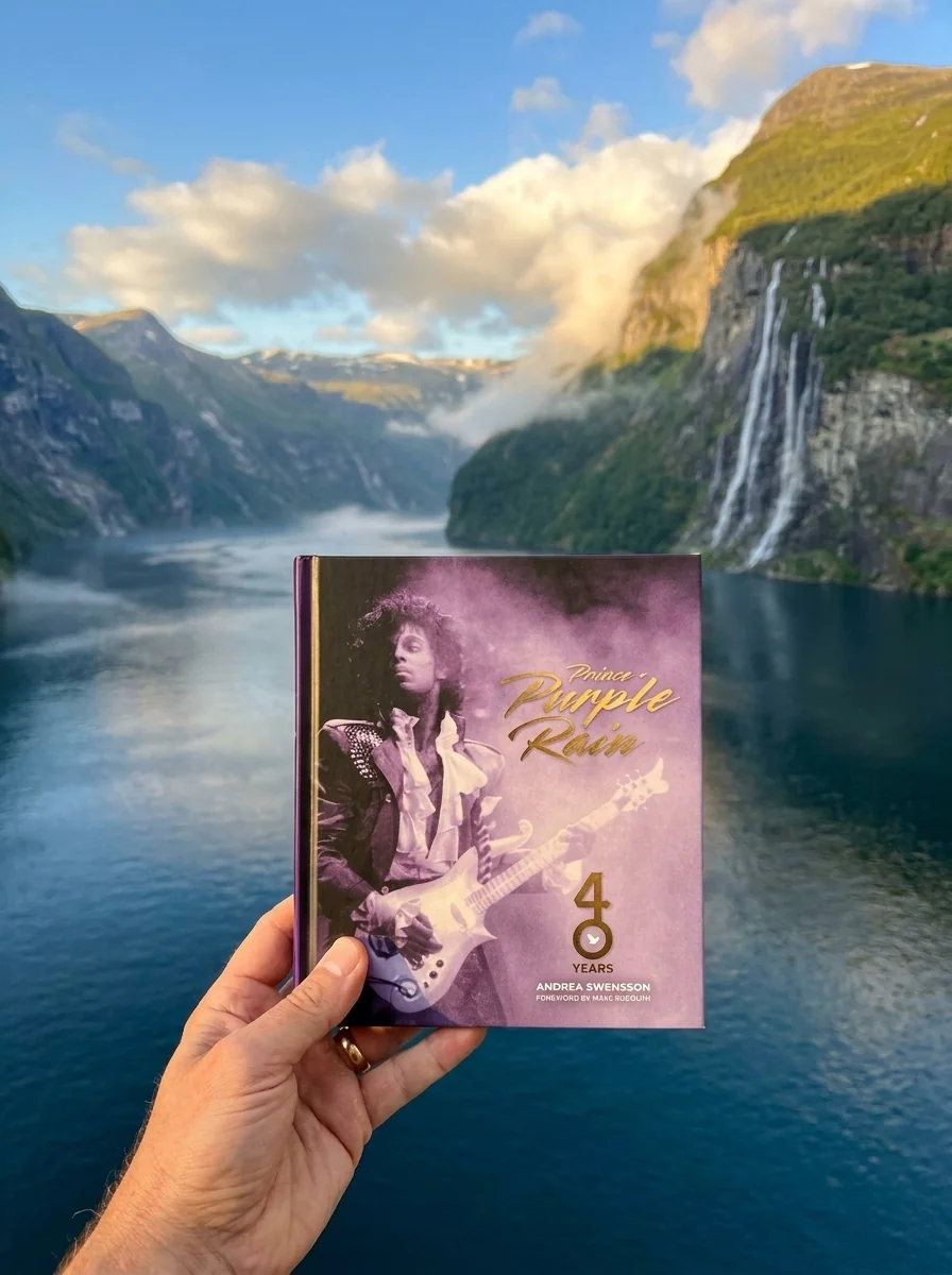 Prince and Purple Rain — Andrea Swensson, обкладинка