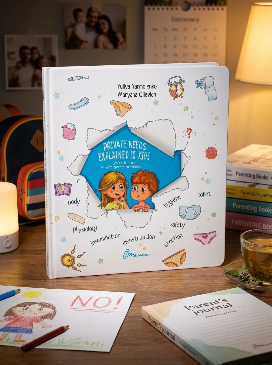 Private needs explained to kids. Let’s talk it out with parents and without