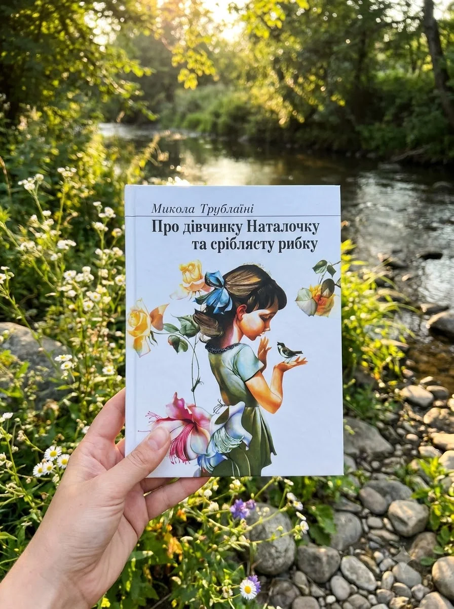 Про дівчинку Наталочку та сріблясту рибку — Дитяча література