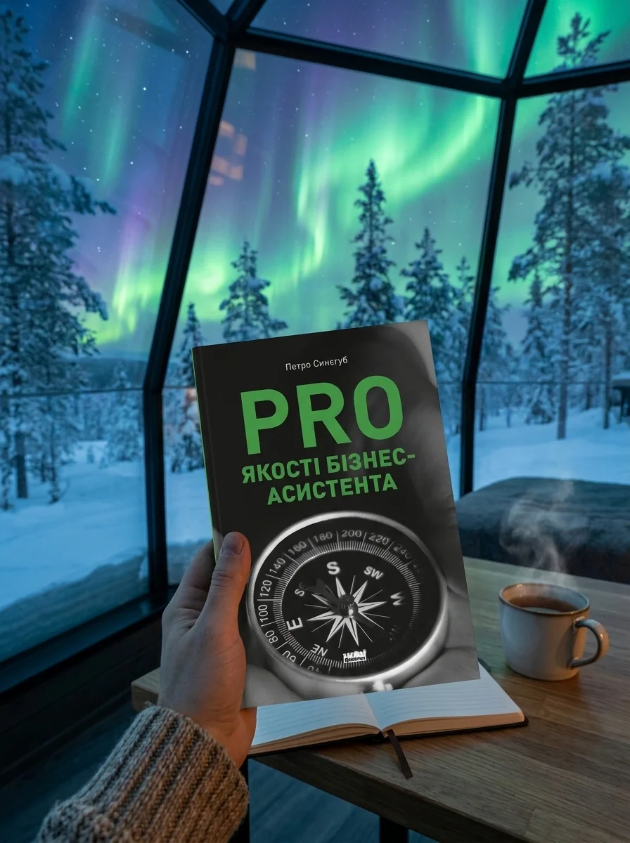 Pro Якості Бізнес-Асистента Петро Синєгуб, обкладинка