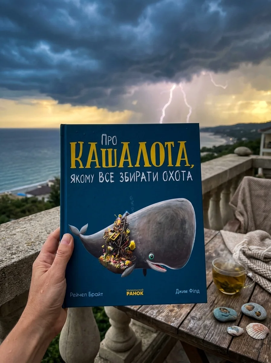 Про кашалота, якому все збирати охота — Дитяча література
