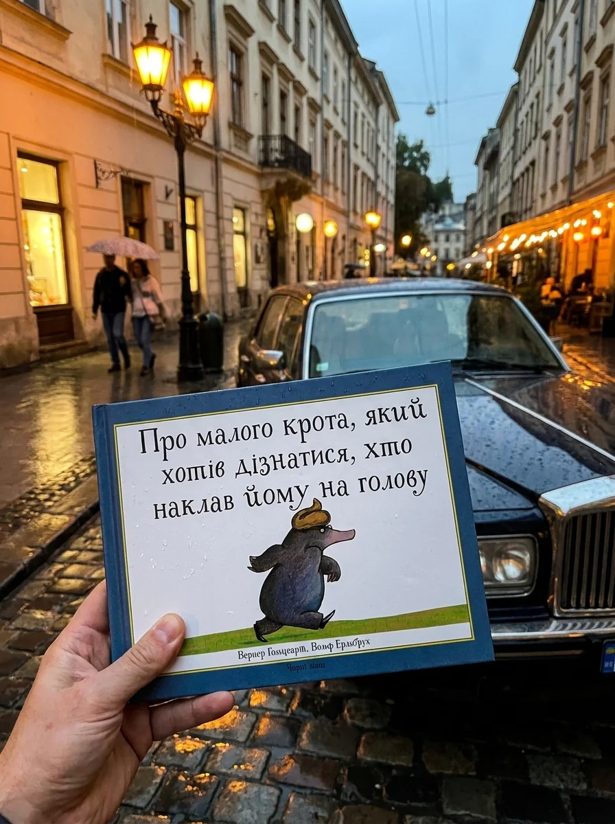 Про малого крота, який хотів дізнатися, хто наклав йому на голову — фото 2
