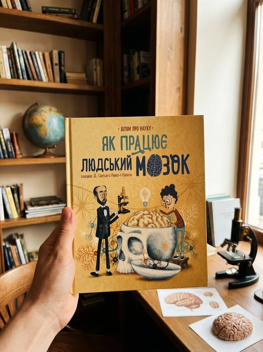 Про науку Як працює людський мозок — Дитяча література