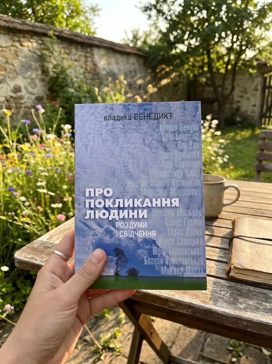Про покликання людини. Роздуми і свідчення — Владика Венедикт Алексійчук, обкладинка