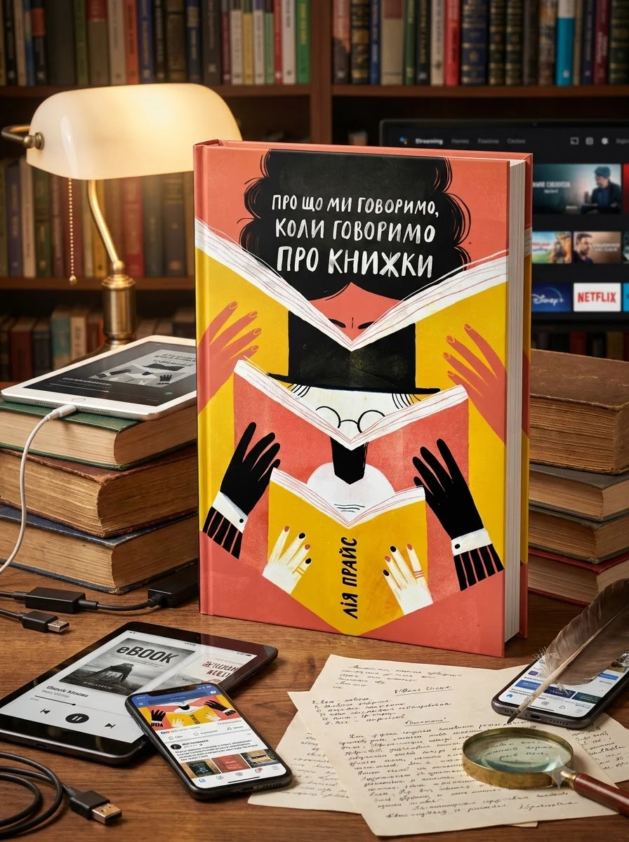 Про що ми говоримо, коли говоримо про книжки: Історія та майбутнє читання