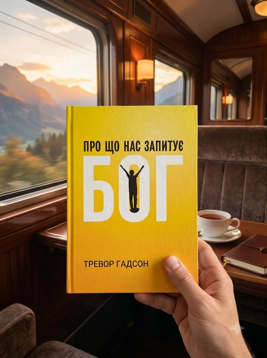 Про що нас запитує Бог — Тревор Гадсон, обкладинка