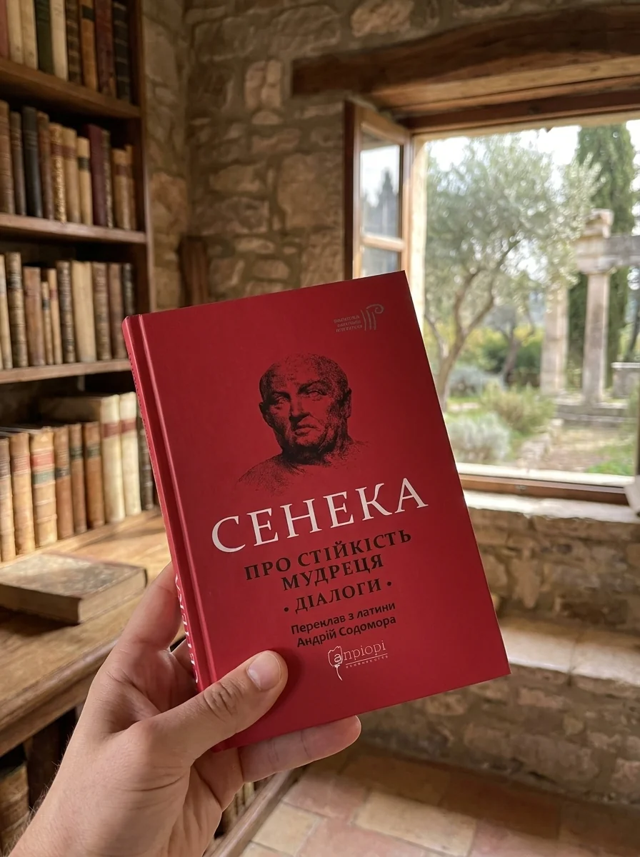 Про стійкість мудреця — Сенека Луцій, обкладинка