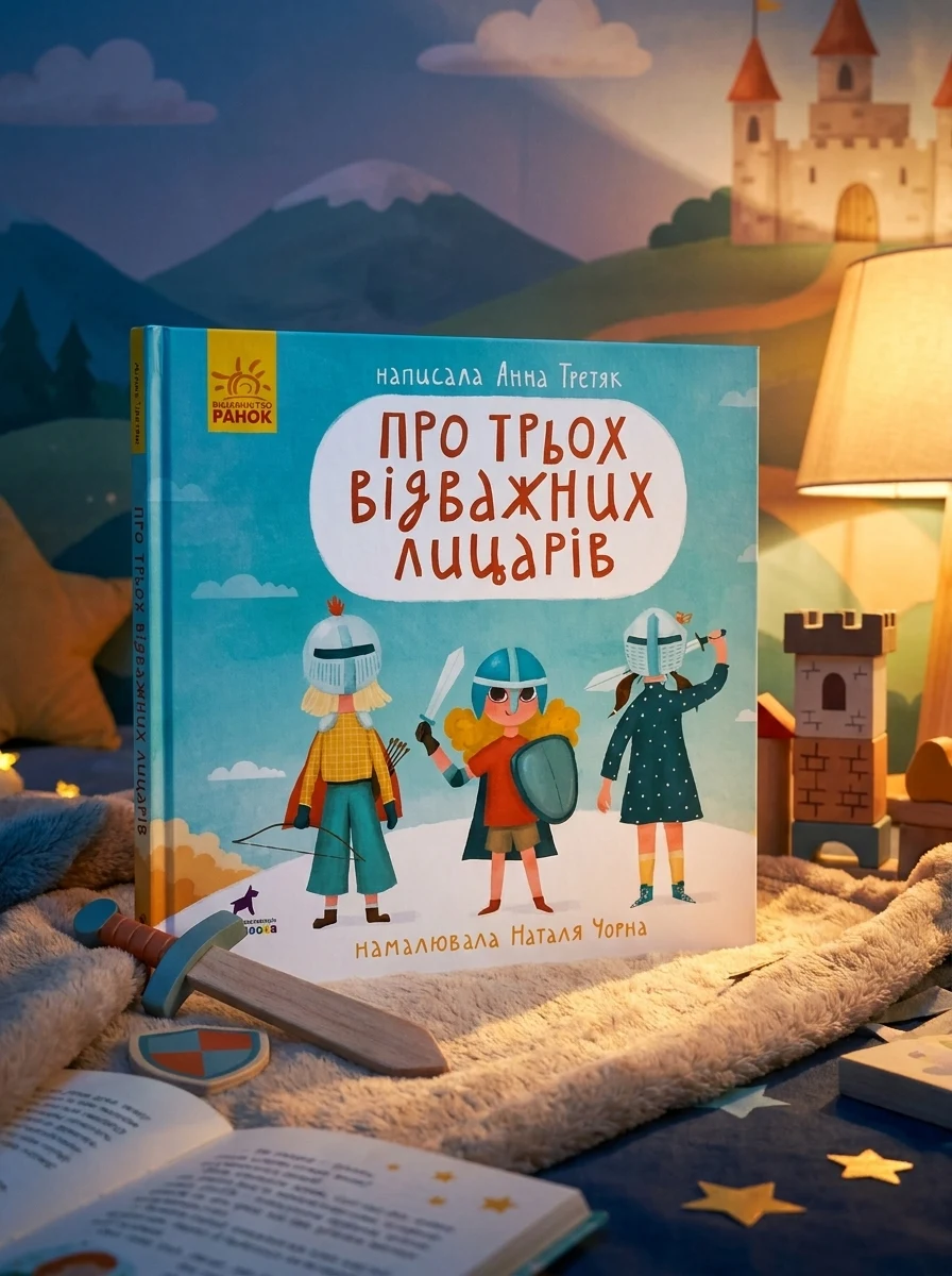 Про трьох відважних лицарів — Дитяча література