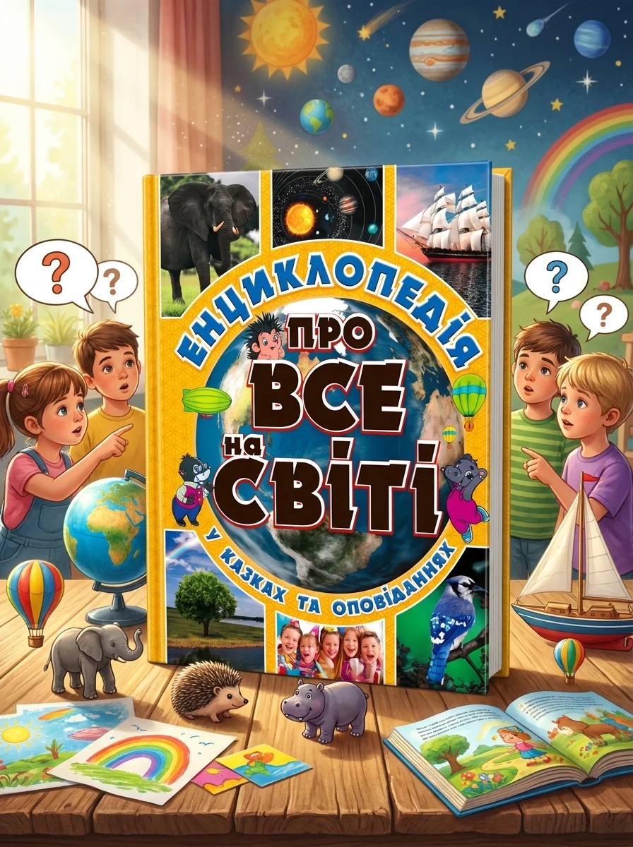 Про все на світі. Енциклопедія у казках та оповіданнях (жовта обкладинка) — фото 2