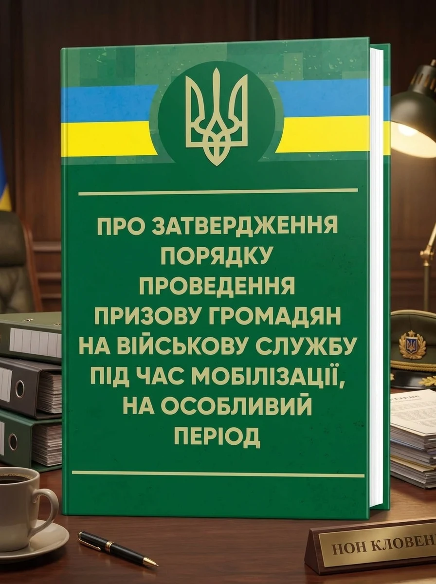 Про затвердження порядку проведення призову громадян на військову службу під час мобілізації — Історія та публіцистика
