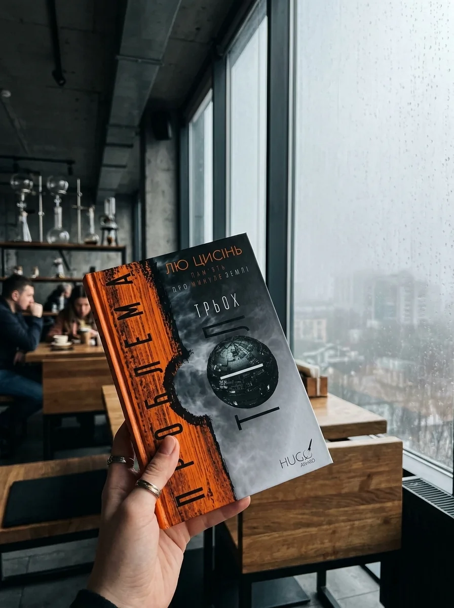 Проблема трьох тіл. Пам'ять про минуле Землі. Книга 1 — Лю Цисінь, обкладинка