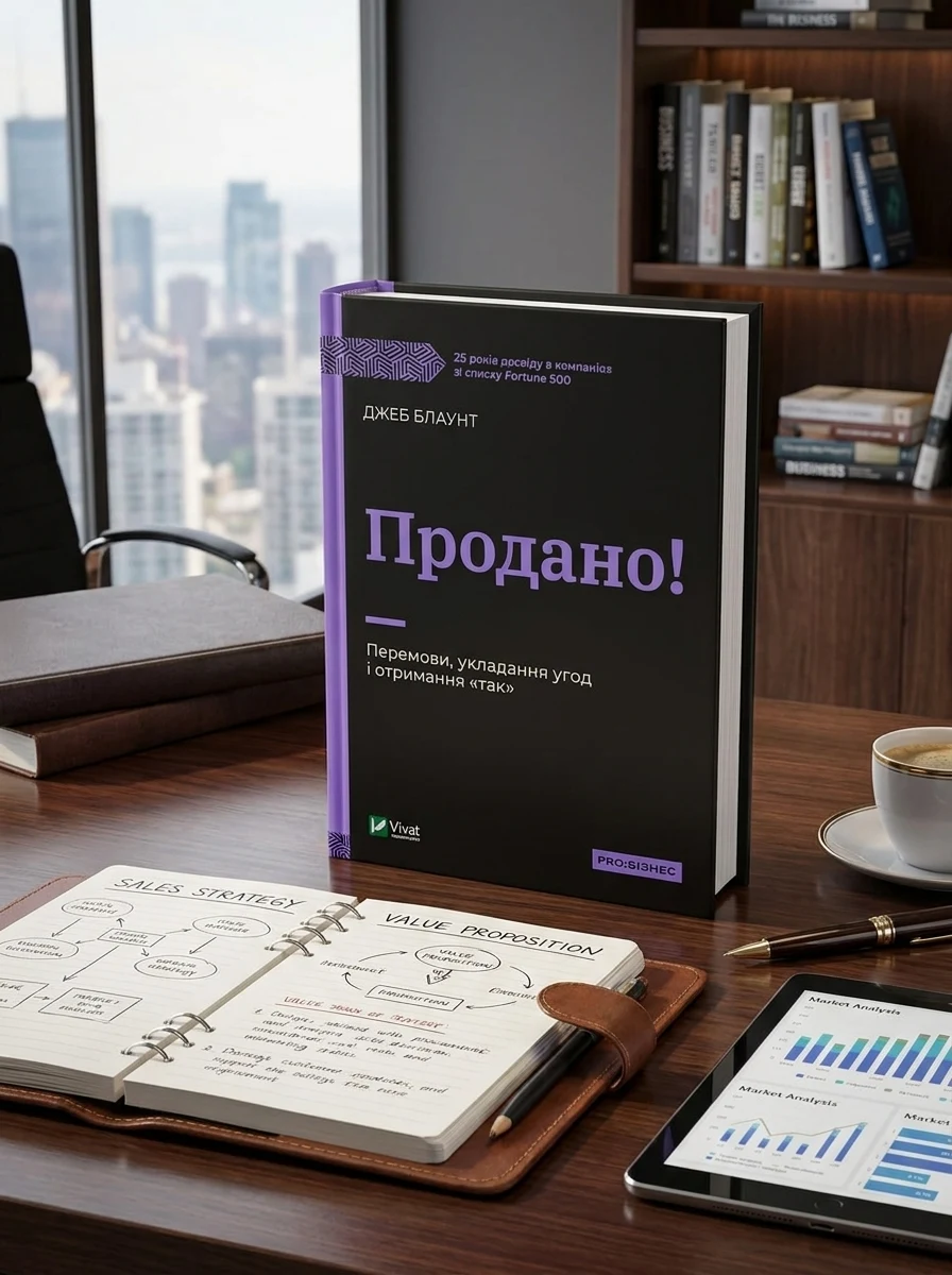 Продано! Перемови, укладання угод і отримання "так" — Бізнес та саморозвиток