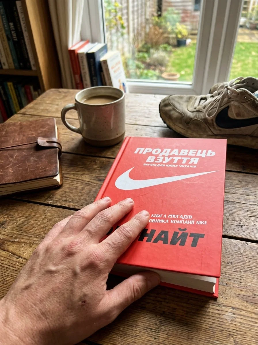 Продавець взуття. Книга спогадів засновника компанії Nike. Версія для юних читачів — Найт Ф., обкладинка