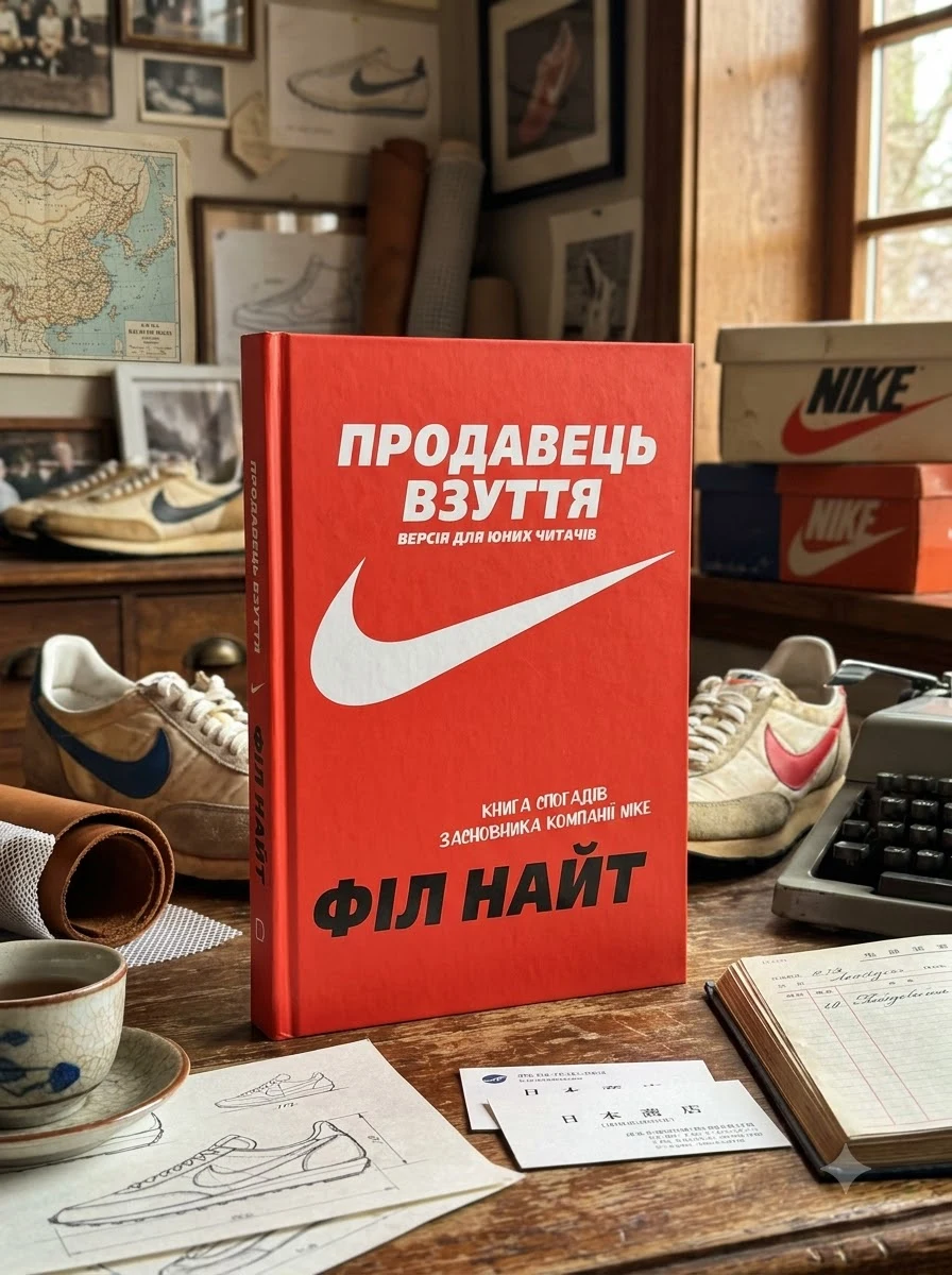 Продавець взуття. Книга спогадів засновника компанії Nike. Версія для юних читачів — Найт Ф., фото 2