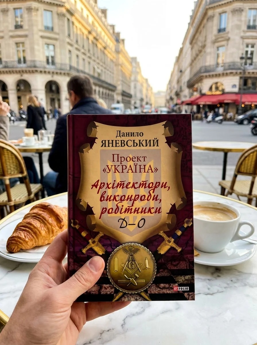Проект "Україна". Архітектори, виконроби, робітники. Д-О — Данило Яневський, обкладинка