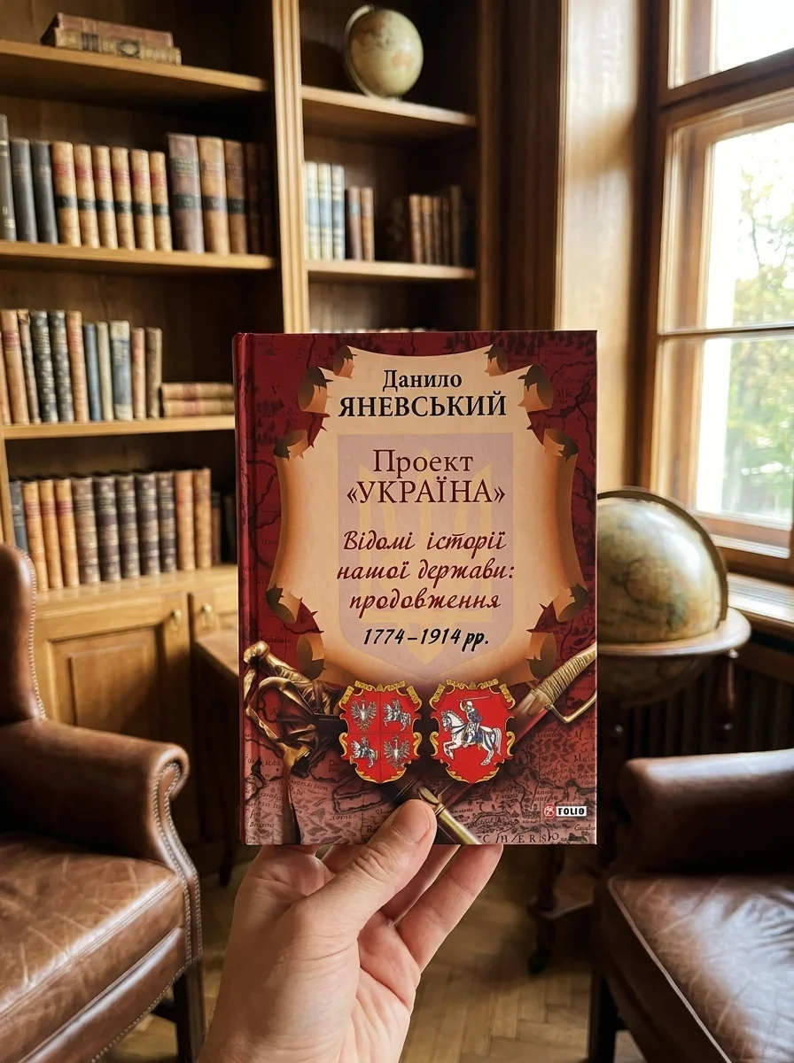 Проект "Україна". Відомі історії нашої держави. Продовження 1774-1914 — Данило Яневський, обкладинка
